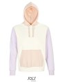 Heren Hoodie Sols 03818 Off White-Creamy Pink-Creamy Blue
